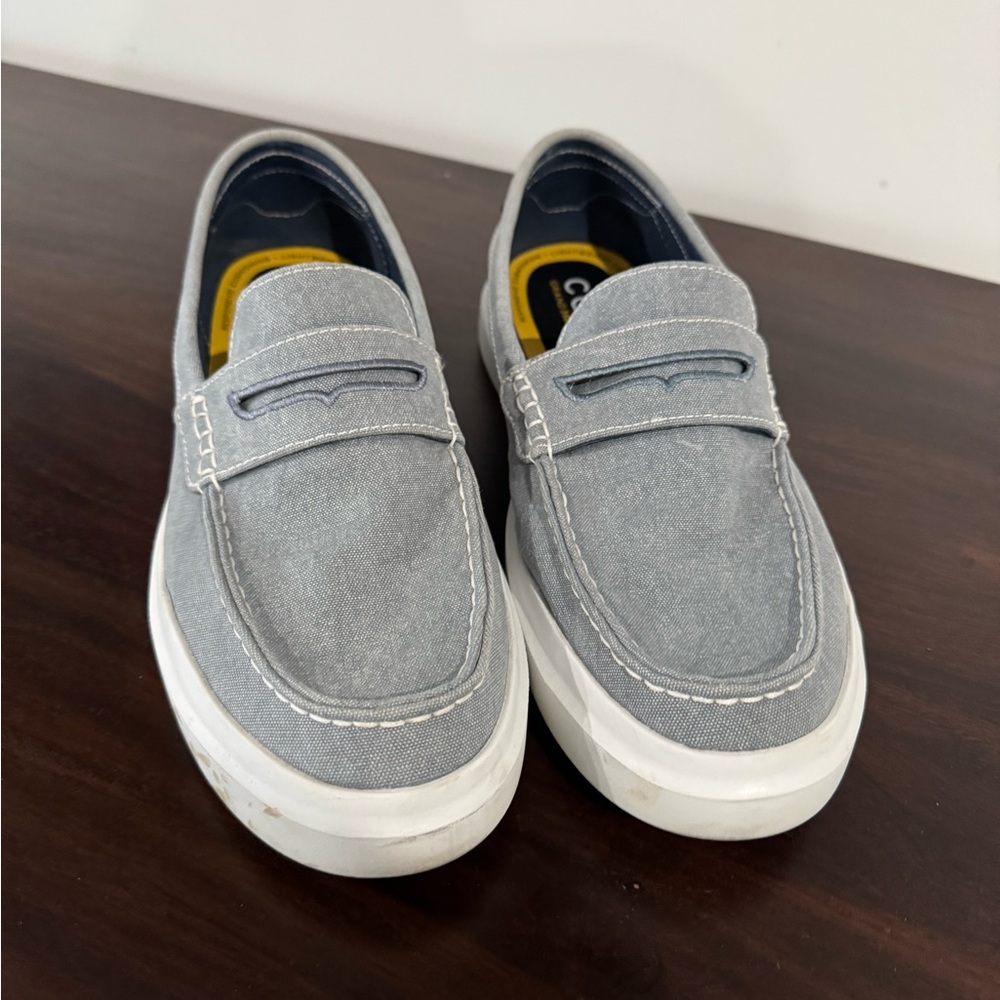 Cole Haan Men's Gray/Blue Loafers